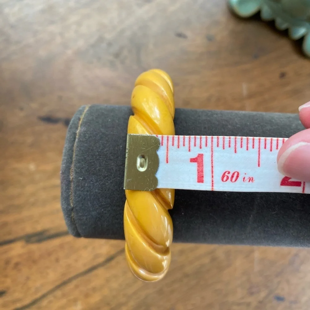 Vintage bakelite butterscotch